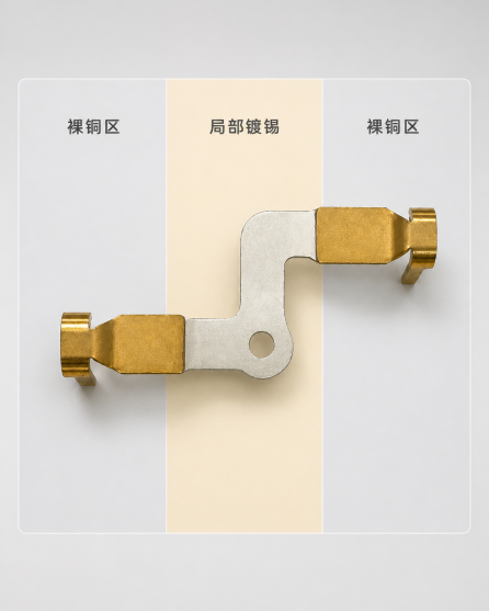 局部电镀 / 局部镀锡加工